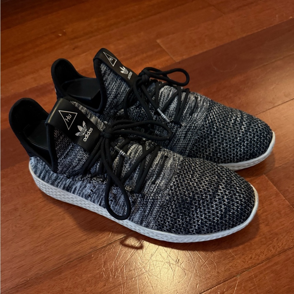 Adidas Pharrell x Tennis HU Shoes ‘Oreo’ (9.5)